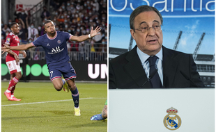 Kylian Mbappé et Florentino Pérez