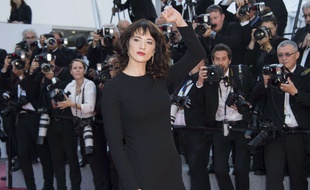L'actrice Asia Argento au Festival de Cannes le 19 mai 2018.