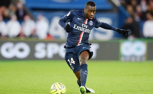 Blaise Matuidi lors du match entre le PSG et Montpellier le 20 décembre 2014.