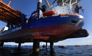 La pollution fait suite à un problème technique survenu à bord de l'Aeolus, qui procède depuis le début du mois de mai des travaux de forage sur le site.