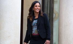 L'ex-championne d'athlétisme Christine Arron lors d'une réception à l'Elysée, le 9 octobre 2013.
