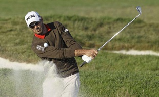 Le golfeur français Grégory Havret, deuxième à l'US Open, le 21 juin 2010