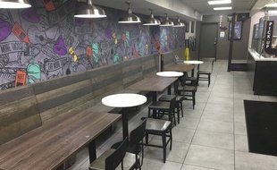 Un restaurant vide à New York, le 15 mars 2020.
