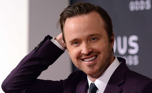L'acteur américain Aaron Paul à la première du film «Exodus» le 8 décembre 2014.