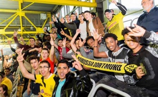 Les réfugiés invités à venir voir un match à Dortmund.