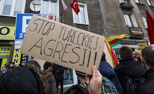 Manifestation pro-kurde