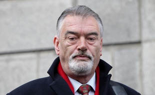 Dublin (Irlande), le 30 mars 2015. Ian Bailey est accusé du meurtre de Sophie Toscan du Plantier, commis en 1996.