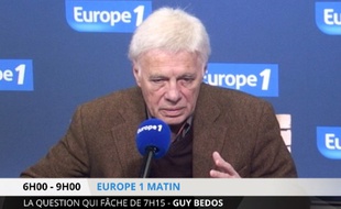 Guy Bedos, lundi 19 janvier 2015 sur Europe 1