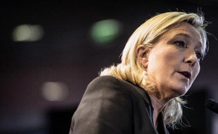Marine Le Pen le 29 novembre 2014 à Lyon