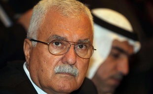 Georges Sabra, président du Conseil national syrien (CNS), principale composante de l'opposition syrienne, à Doha (Qatar), le 9 novembre 2012.