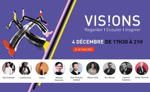 Le programme de l'afterwork VIS!ONS 2019 organisé par «20 Minutes».