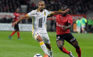 Obbadi et le LOSC n'avancent pas beaucoup en ce début de saison AFP PHOTO FRED TANNEAU