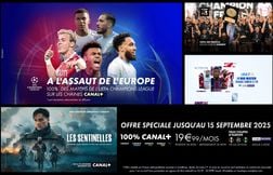 Dernière ligne droite pour profiter de l'Offre Spéciale 100 % CANAL+*