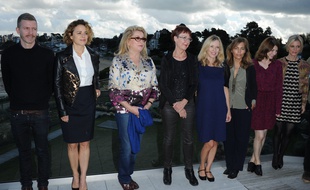 Le jury de l'édition 2014 autour de sa présidente, Catherine Deneuve.