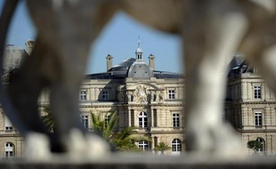 Le Palais du Luxembourg, siège du Sénat, photographié à Paris le 27 septembre 2014