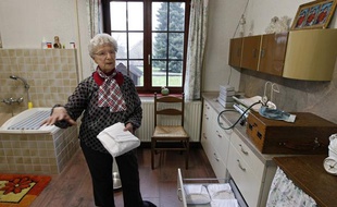la Maison de naissance de Lucette Visée-Maton en Belgique à La Louvière près de Mons.