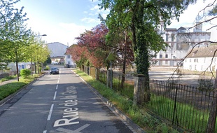 Rue de la Ganzau à Strasbourg. Capture d'écran.