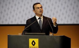 Carlos Ghosn, président de Renault et de Nissan