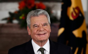Le président allemand Joachim Gauck à Berlin le 22 décembre 2015