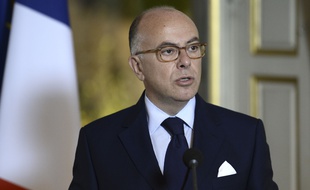 Bernard Cazeneuve,à l'Elysée 26 octobre 2016.AFP PHOTO / POOL AND AFP PHOTO / STEPHANE DE SAKUTIN