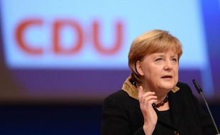 Angela Merkel s'est offert mardi un sacre triomphal au congrès de l'Union chrétienne-démocrate (CDU) pour lancer sa quête d'un troisième mandat de chancelière en 2013 en promettant de protéger l'Allemagne de la crise financière.