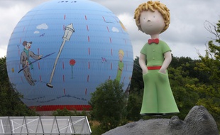 Ungersheim le 08 juillet 2014. Ouverture du parc du Petit prince en presence du parrain, Yannick Noah