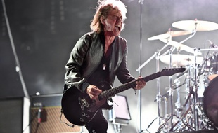 Jean-Louis Aubert, du groupe Les Insus, lors de la 32e édition des Francofolies, le 17 juillet 2016 à La Rochelle
