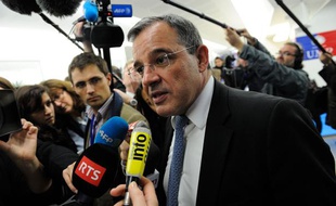 Thierry Mariani, le 19 novembre 2012 au siège de l'UMP.