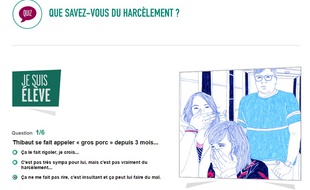 Extrait du quizz proposé par l'Education nationale