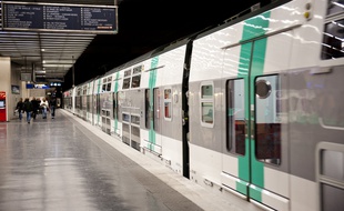 Illustration du RER A.