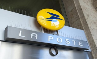 Un bureau de Poste à Paris.