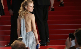 Diane Kruger lors de la 68e édition du Festival de Cannes le 16 mai 2015.