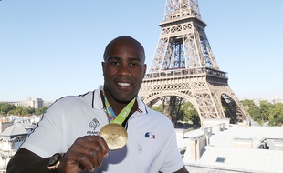 Le double champion olympique de judo Teddy Riner, en août 2016.