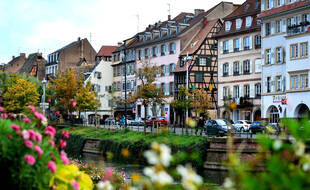 Le quai des Bateliers, à Strasbourg. Au sein du quartier de la Krutenau, le prix au m² pour un appartement approche les 4.000 euros.