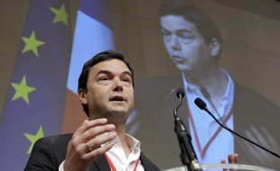 L'économiste Thomas Piketty lors d'une intervention au ministère de l'Economie, le 23 janvier 2015 à Paris