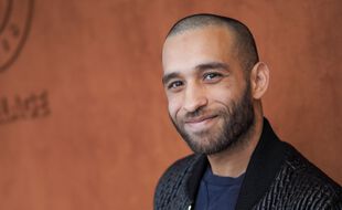 Le rappeur Mister You, à Roland Garros le 30 mai 2019.