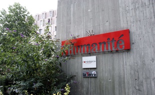 Le siège du journal «l'Humanité» à Saint-Denis en Seine Saint-Denis.