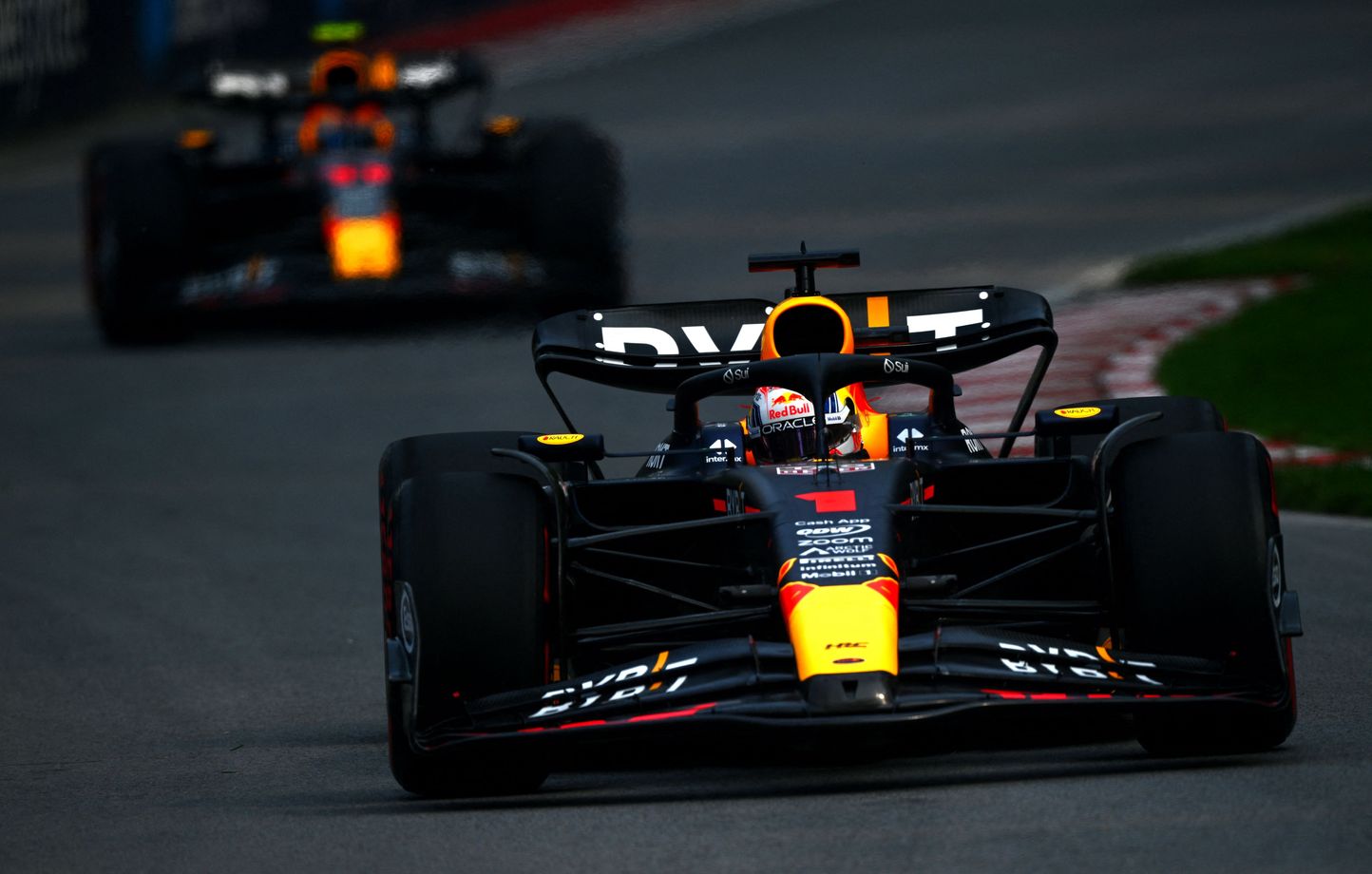 Après avoir remporté les 7 premiers Grands Prix de la saison, les Red Bull de Max Verstappen et Sergio Perez seront sans doute parmi les favorites dimanche au Canada.