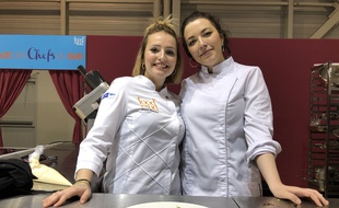Laura Bonnarde et Lucia Dominguez proposent une recette aphrodisiaque de baba au chocolat, gingembre et céleri pour la Saint-Valentin.