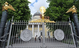 La cathédrale de la Transfiguration à Saint-Pétersbourg, où Vladimir Poutine a été baptisé