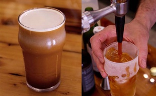 Le « nitro-café » est commercialisé depuis six mois par – 196° Evénements.