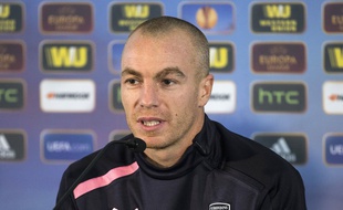 Matthieu Chalmé, lors de sa dernière saison avec les Girondins de Bordeaux en 2013-2014.