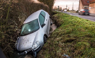 Les accidents de la route mortels ont augmenté en 2014 en France.