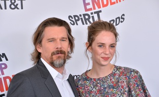 L'acteur Ethan Hawke et sa fille, l'actrice Maya Hawke