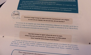 Ce livret de 16 pages va être distribué aux 5.600 cadres de la mairie