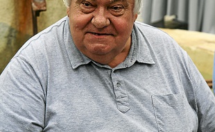 Louis Nicollin, au mas St-Gabriel.
