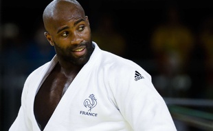 Teddy Riner pendant la finale des JO