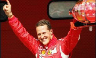 L'Allemand Michael Schumacher (Ferrari) a remporté dimanche le Grand Prix de Saint-Marin, 4e épreuve du Championnat du monde de Formule 1, signant ainsi sa 85e victoire après avoir résisté de longs tours durant à Fernando Alonso (Renault).