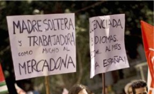 L'Espagne s'est mise en grève générale.