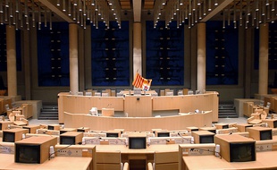 L'hémicycle du Conseil régional de Provence-Alpes-Côte d'Azur.
